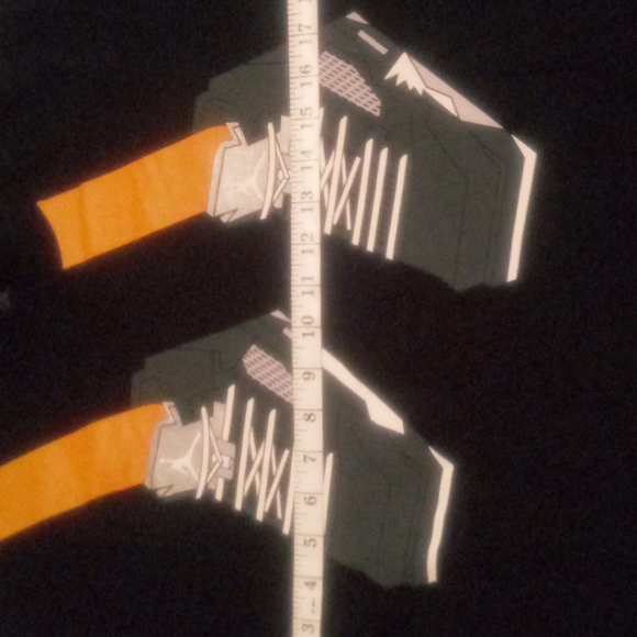 Jordan Unisex Large Black T-Shirt - Picture 4 of 6